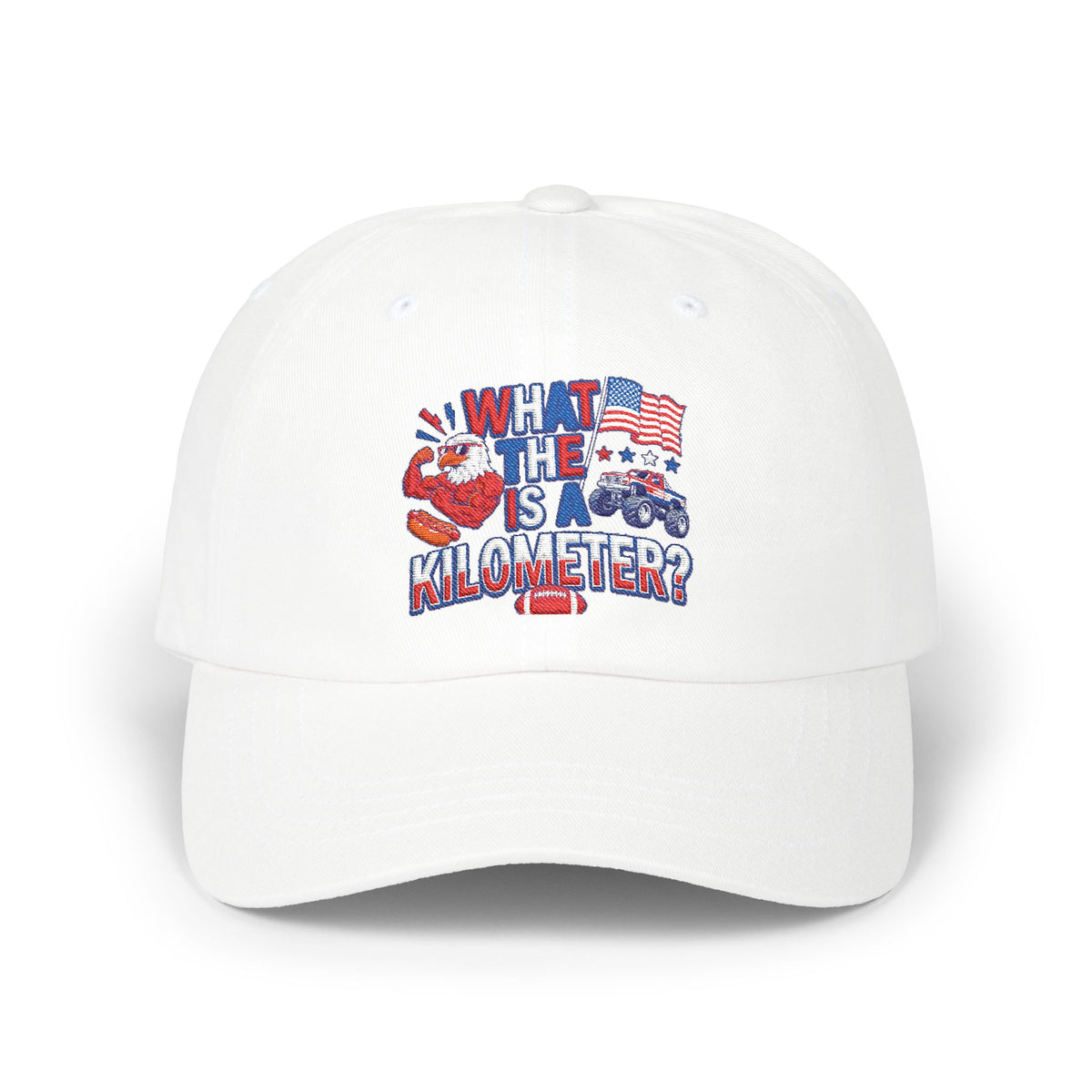 WHAT IS A KILOMETER? - Classic Dad Cap