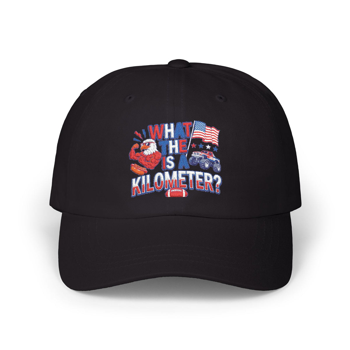 WHAT IS A KILOMETER? - Classic Dad Cap